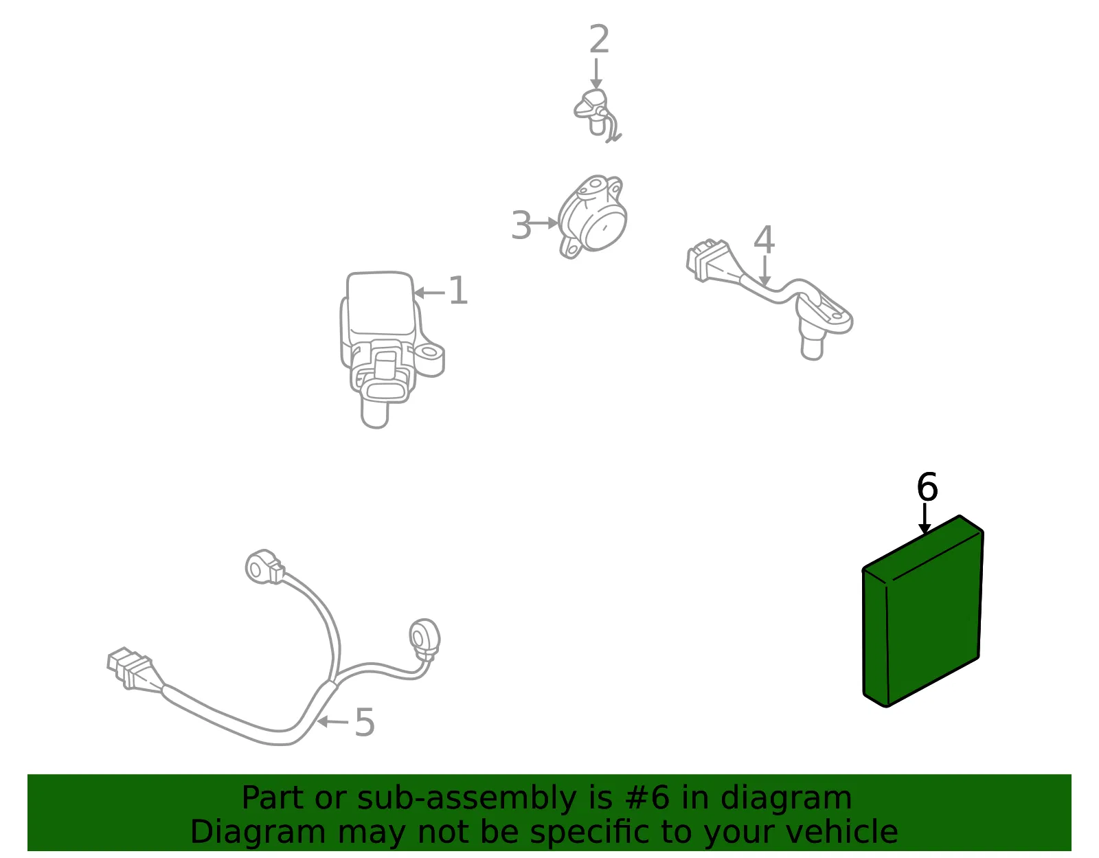 Engine Control Module (ECM) - Volvo (8602253) - view 2