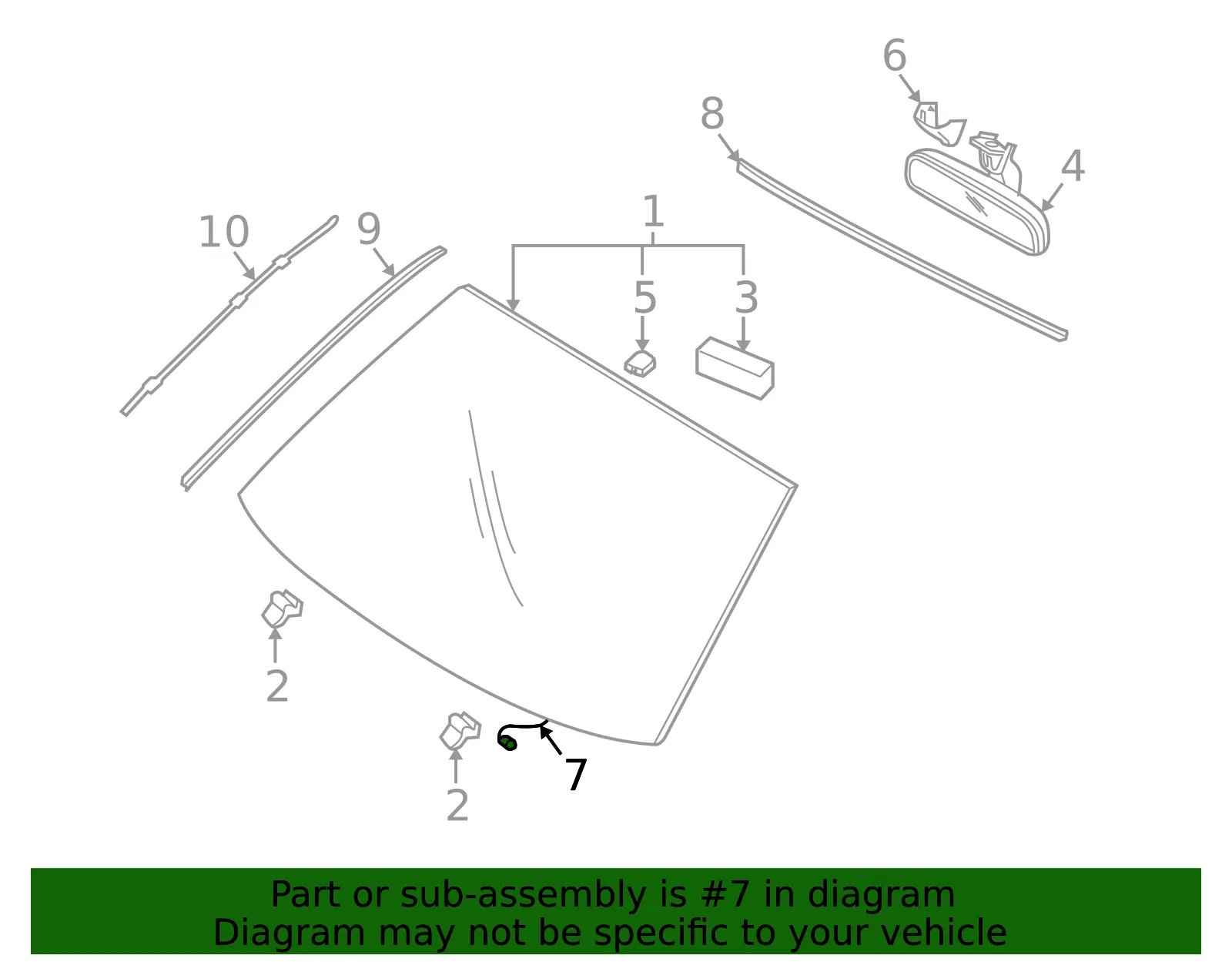 Wire - Kia (86115-3F500) - view 2