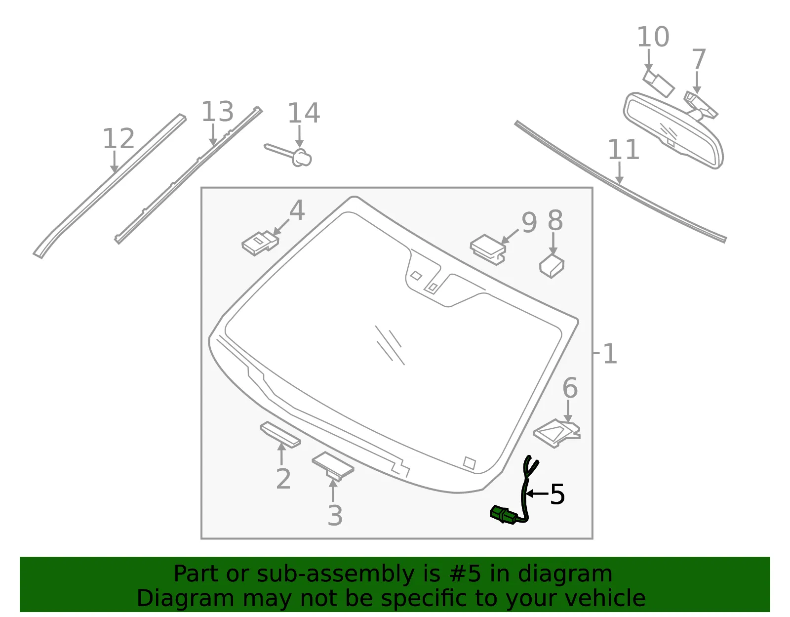 Wire - Kia (86115-C5000) - view 2