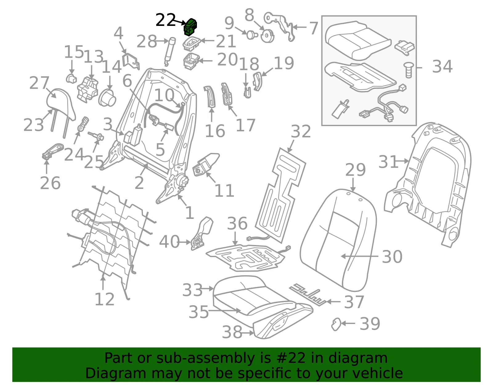 Switch - Volvo (8629619) - view 2
