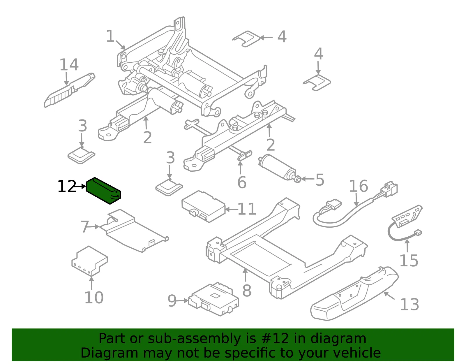 Control Module Connector - Passenger Side (RH) - Volvo (8633577) - view 2