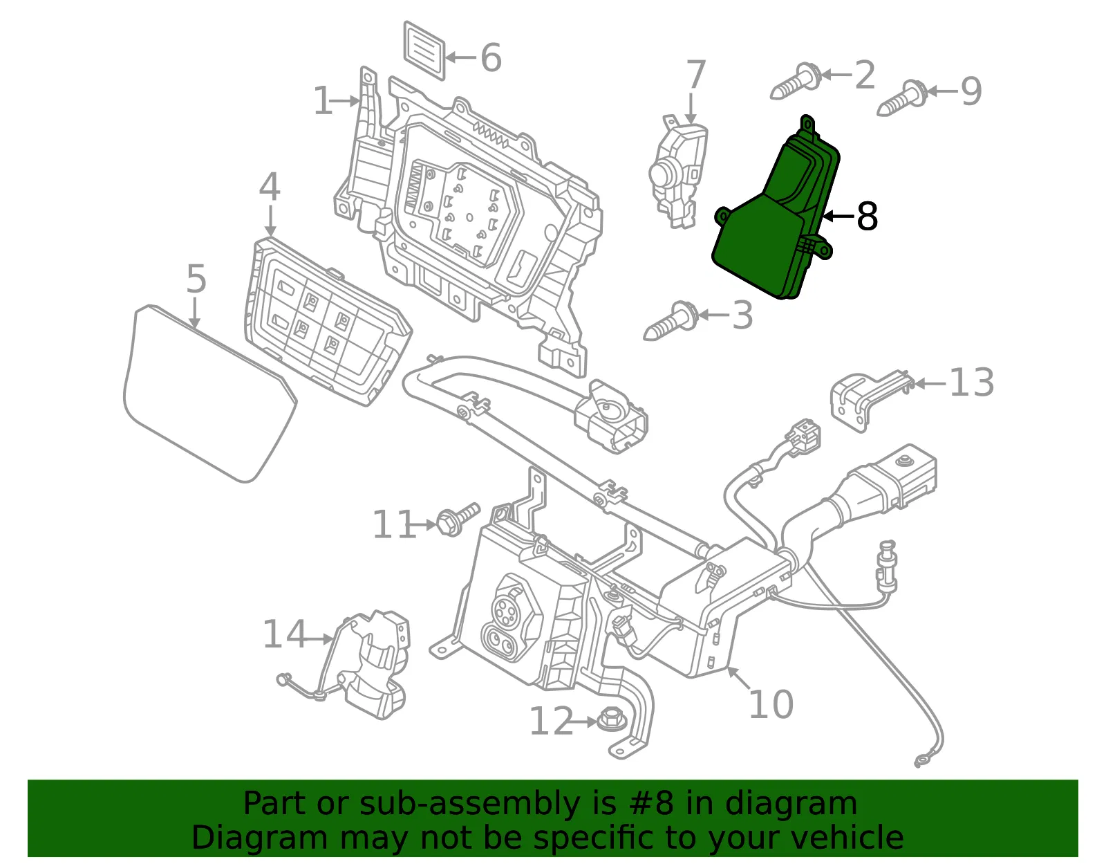 Controller - Kia (863C3-AO000) - view 2