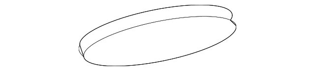 Engine Coolant Temperature Sensor O-Ring - Volvo (8642622) - view 2