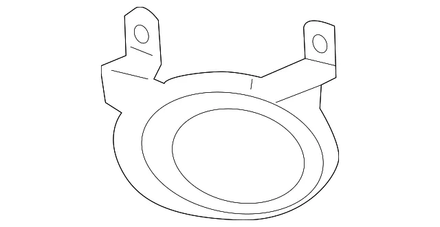 Lamp Cover - Driver's Side (LH) - Kia (86515-2K000)