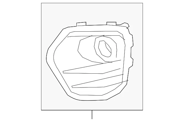 Fog Light Trim - Kia (86522-D9710)