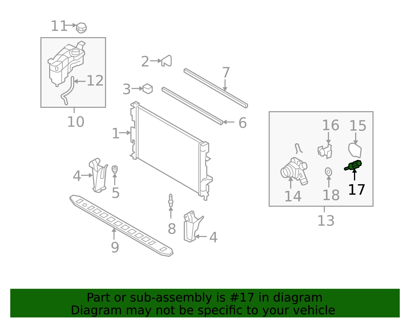 Temp Sensor - Volvo (8653172) - view 2
