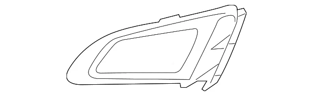 Fog Light Trim - Kia (86552-4U500)