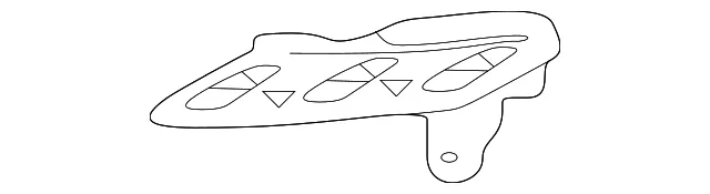 Headlamp Bracket - Driver's Side (LH) - Kia (86581-2T000)