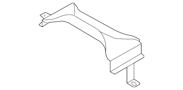 Battery Tray Bracket - Volvo (8676469) - view 2