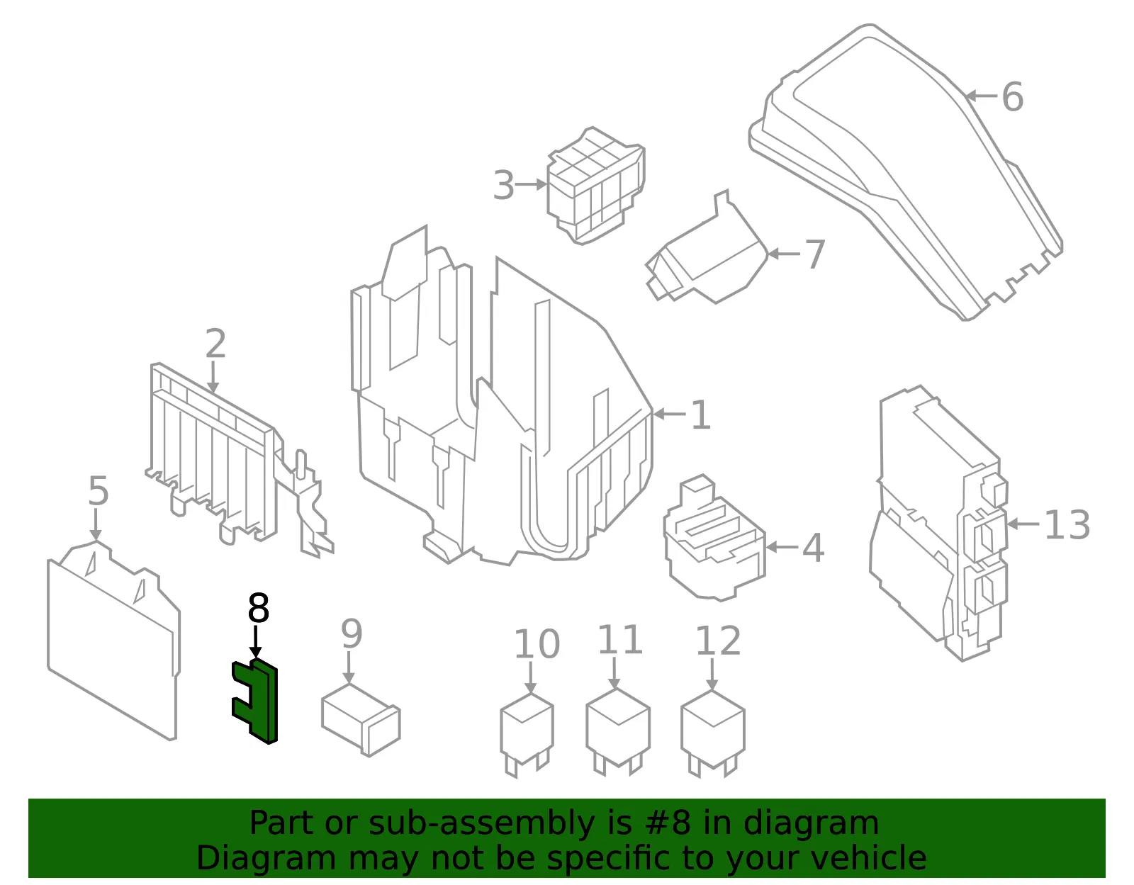 Fuse - Volvo (8688644) - view 2