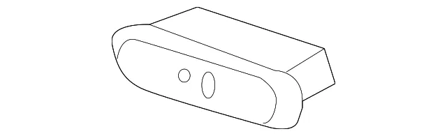 Headlamp Switch Button - Volvo (8691535) - view 2