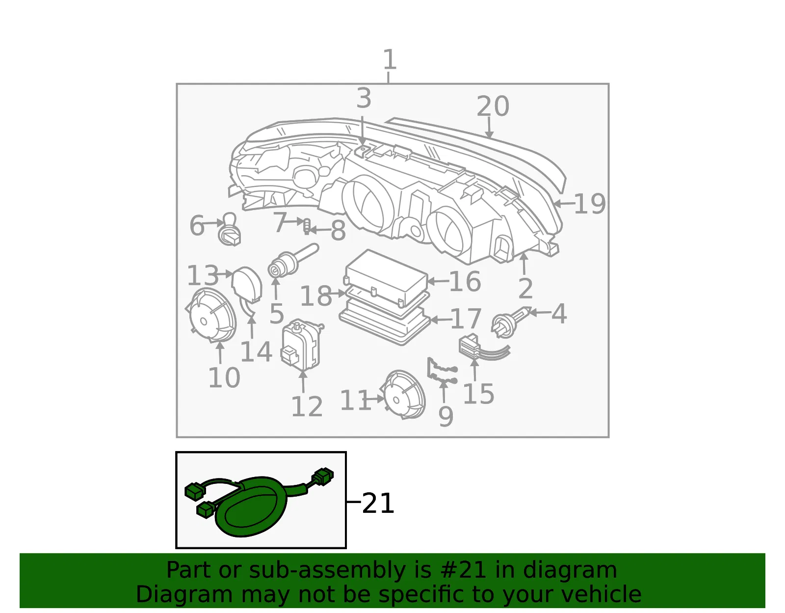 Harness - Volvo (8693611) - view 3