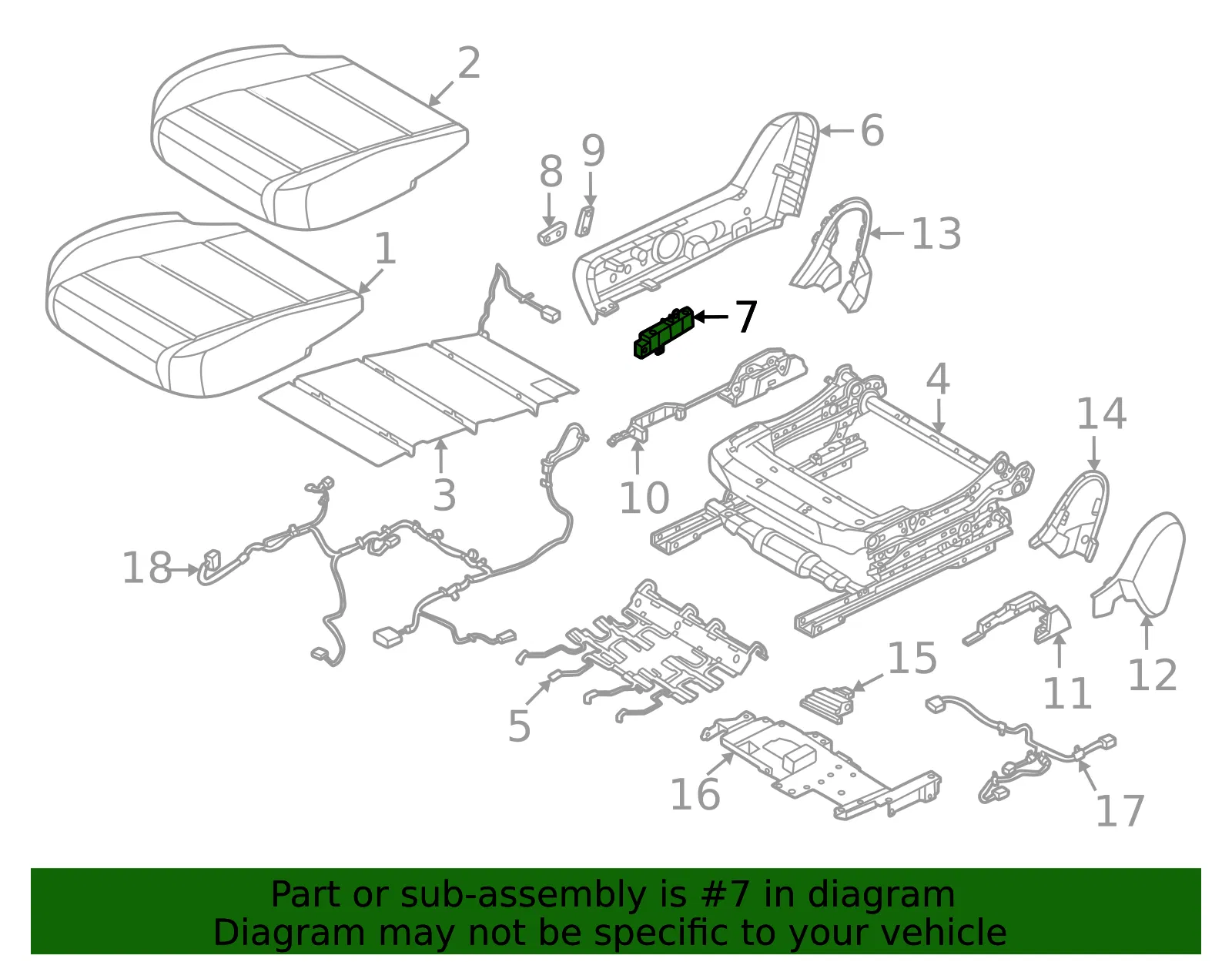Switch - Nissan (87016-4BV0A) - view 2