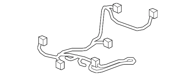 Power Seat Wiring Harness - Nissan (87019-4RA0A)