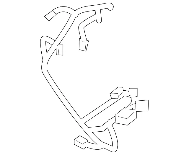 Power Seat Wiring Harness - Nissan (87019-5ZW0A)