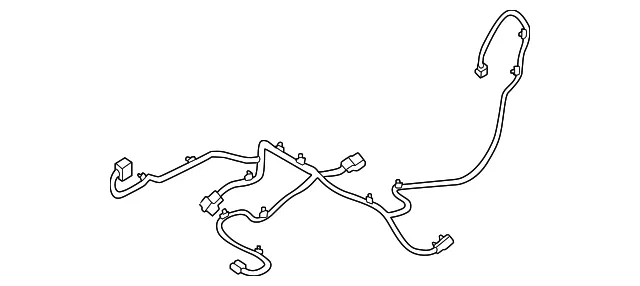 Power Seat Wiring Harness - Nissan (87019-6TB0A)