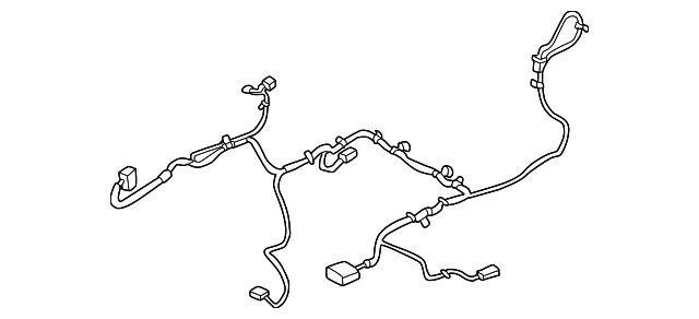 Power Seat Wiring Harness - Nissan (87019-7BF0A)