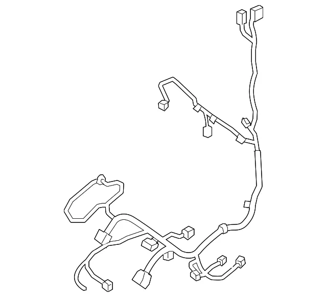 Power Seat Wiring Harness - Nissan (87069-5AA6B)