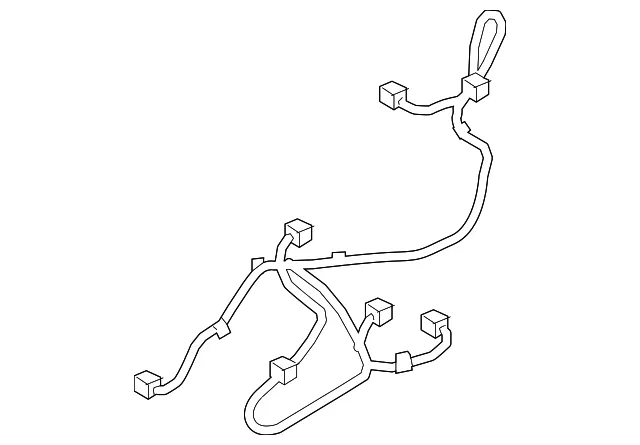 Power Seat Wiring Harness - Nissan (87069-6FU1A)