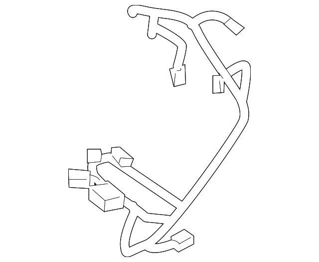 Power Seat Wiring Harness - Nissan (87069-6JF0A)