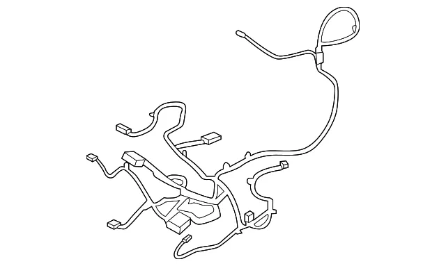 Power Seat Wiring Harness - Nissan (87069-6RE2A)