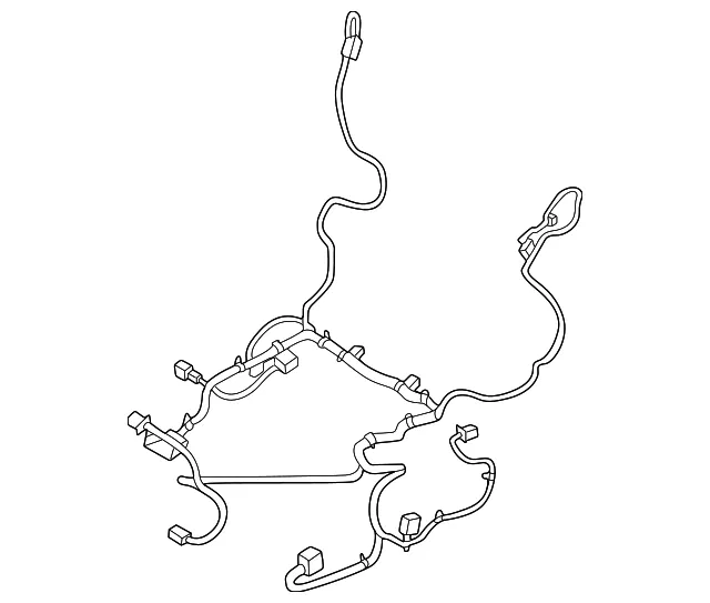 Power Seat Wiring Harness - Nissan (87069-7BA0A)