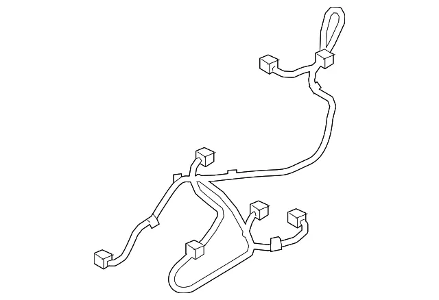 Power Seat Wiring Harness - Nissan (87069-7FC7A)