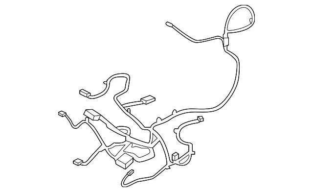 Power Seat Wiring Harness - Nissan (87069-7JA0A)