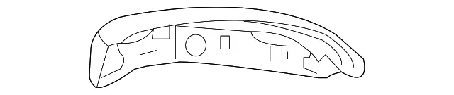 Signal Lamp - Passenger Side (RH) - Kia (87624-4D000)