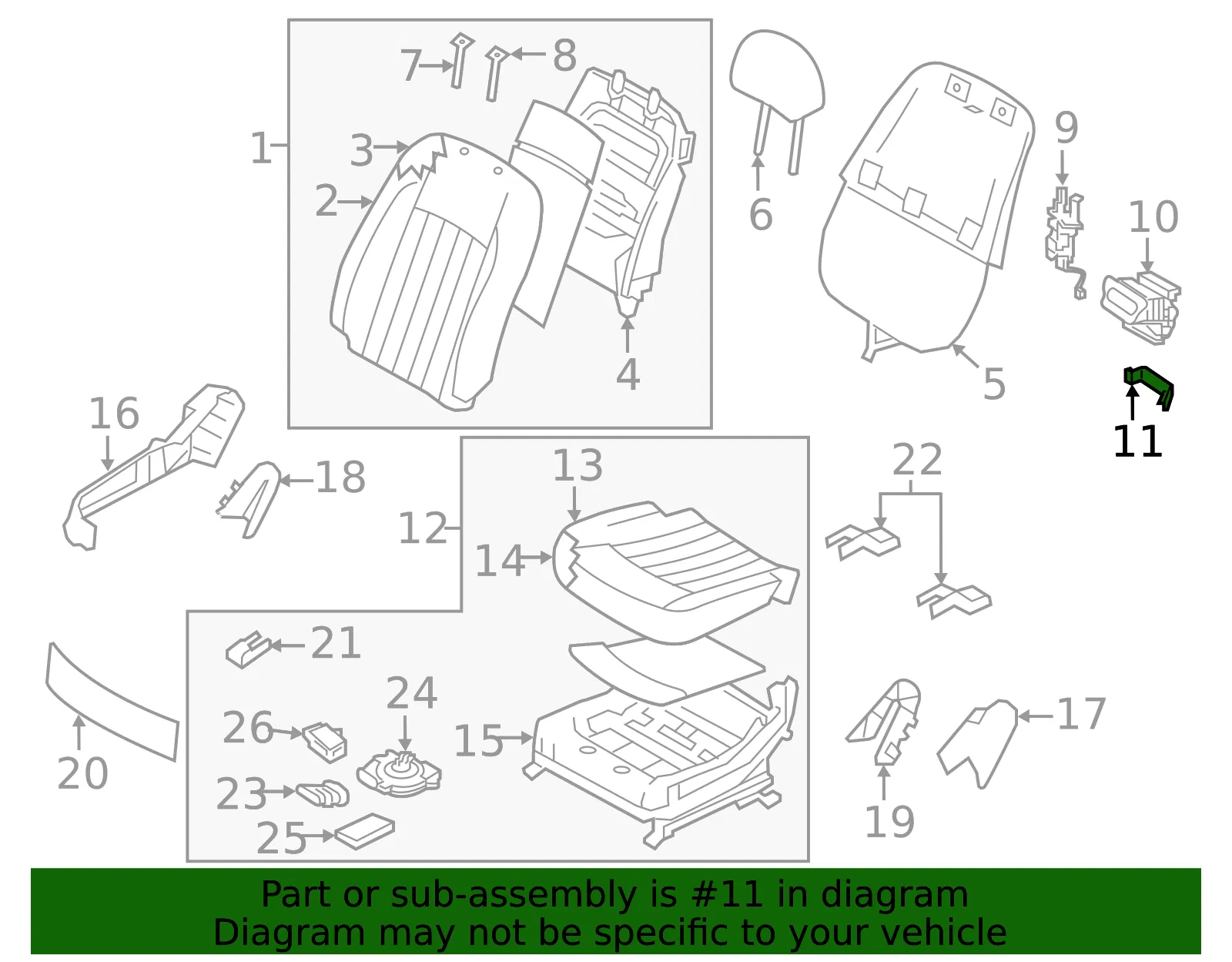 Controller Bracket - Kia (88318-3M000) - view 2