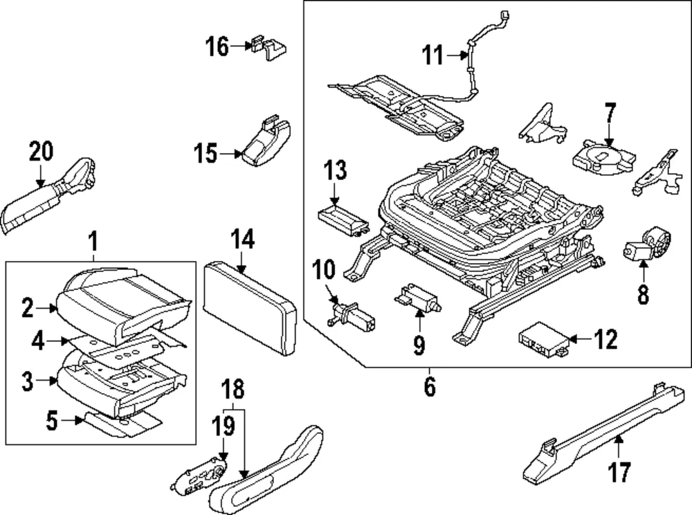 Occupant Module - Kia (88540-DO100)