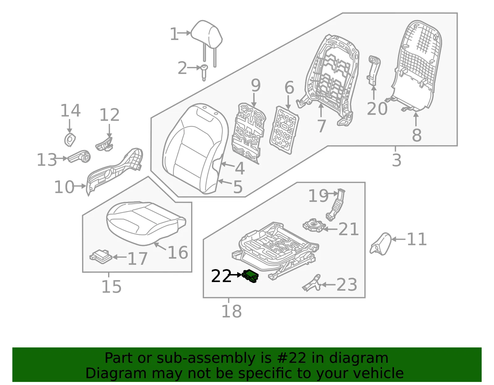 Control Module - Kia (88554-G5100) - view 2