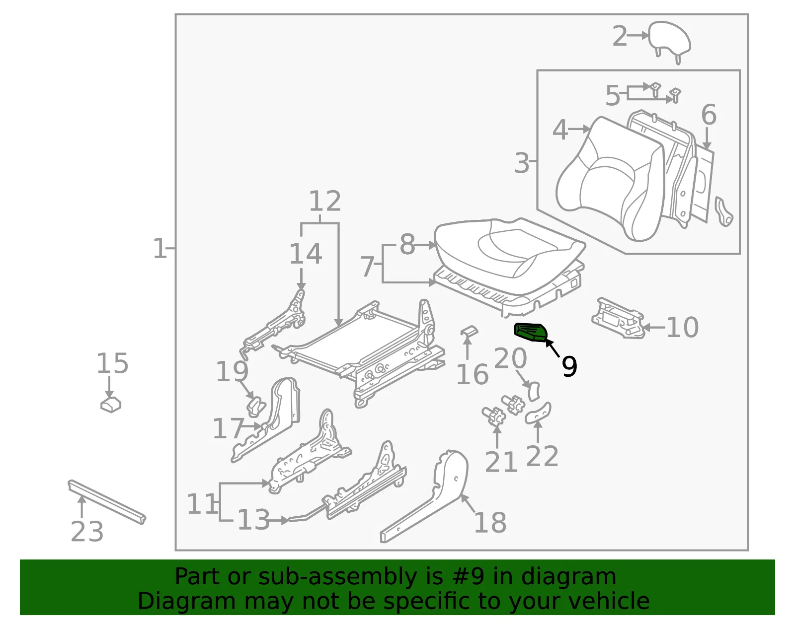 Sensor - Kia (88906-3C001) - view 2