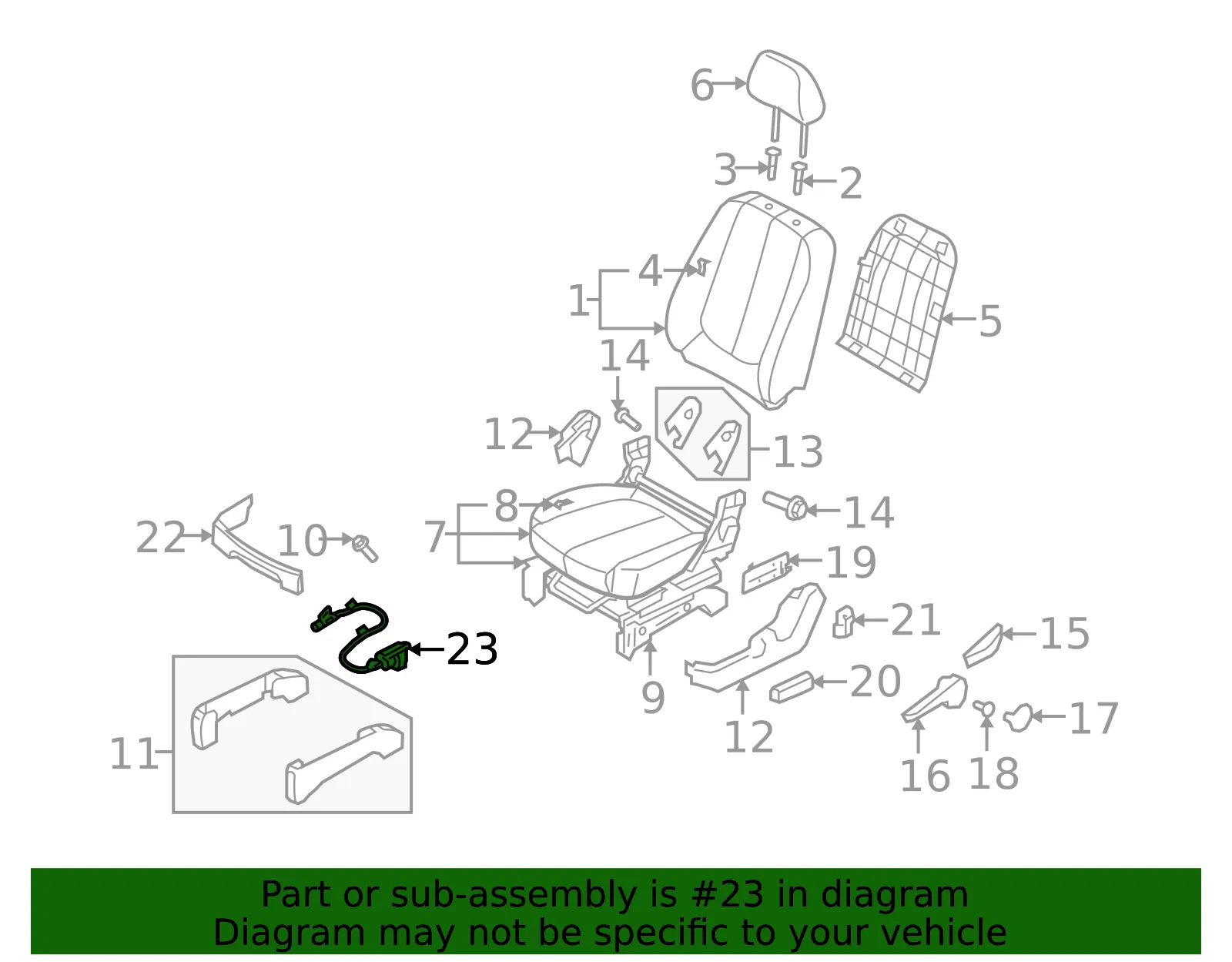 Position Sensor - Kia (88963-1D500) - view 2