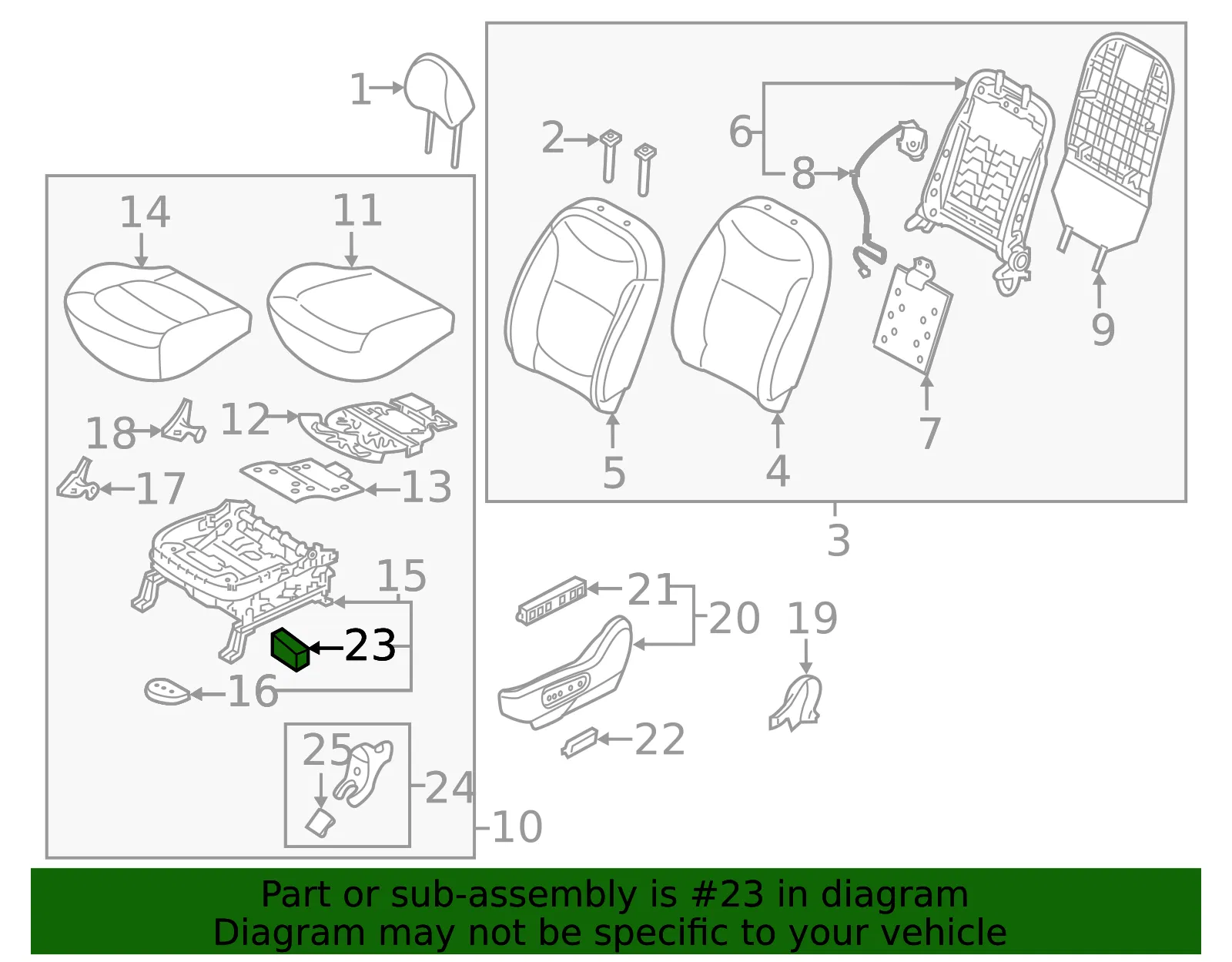 Control Module - Driver's Side (LH) - Kia (88995-B2000) - view 3