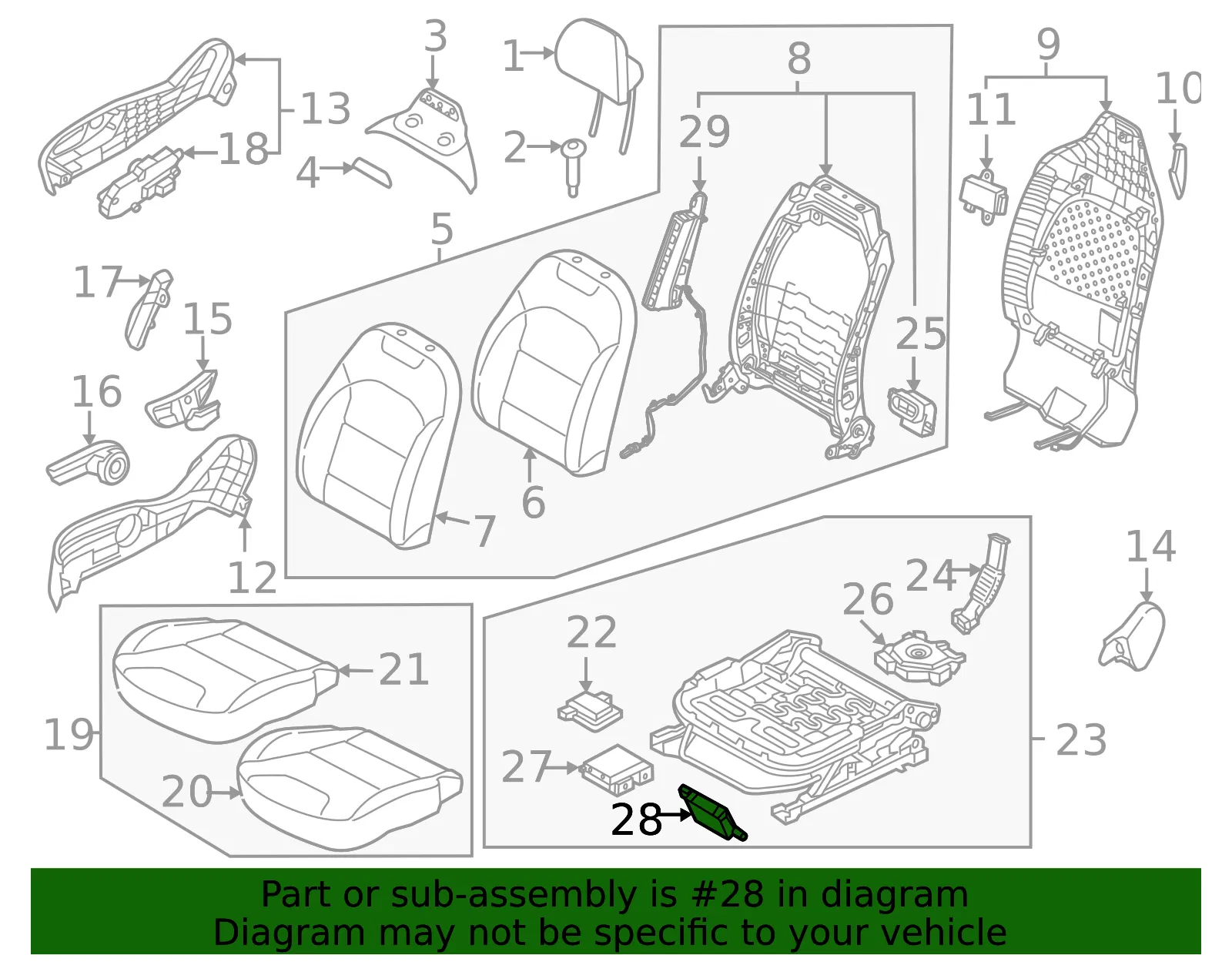 Control Module - Kia (88B70-AT020) - view 2