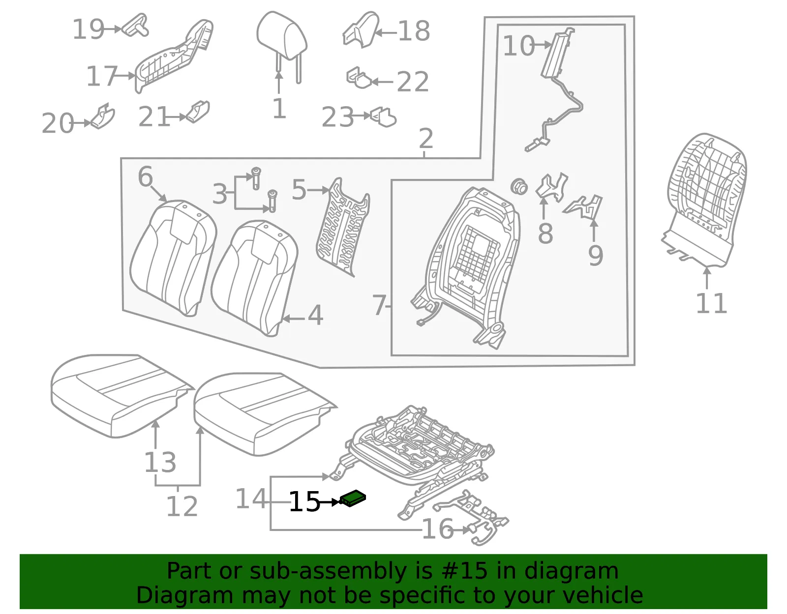 Module - Kia (88B70-P2010) - view 2