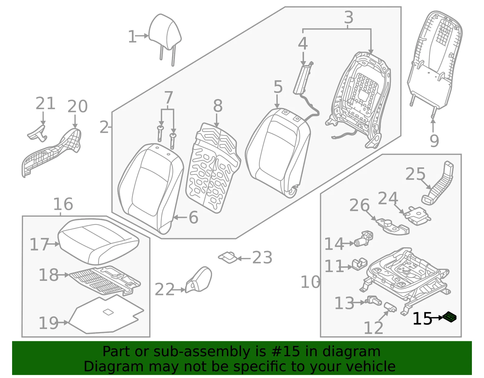 Control Module - Kia (88B70-Q5000) - view 2