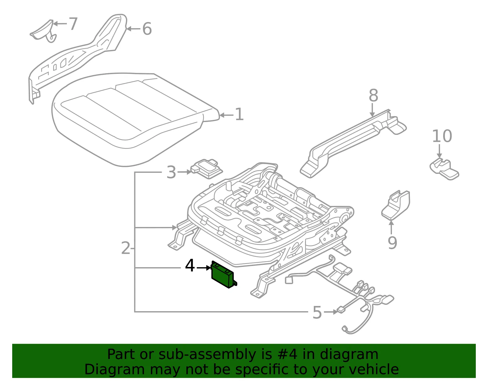 Control Module - Kia (88B70-S9520) - view 2