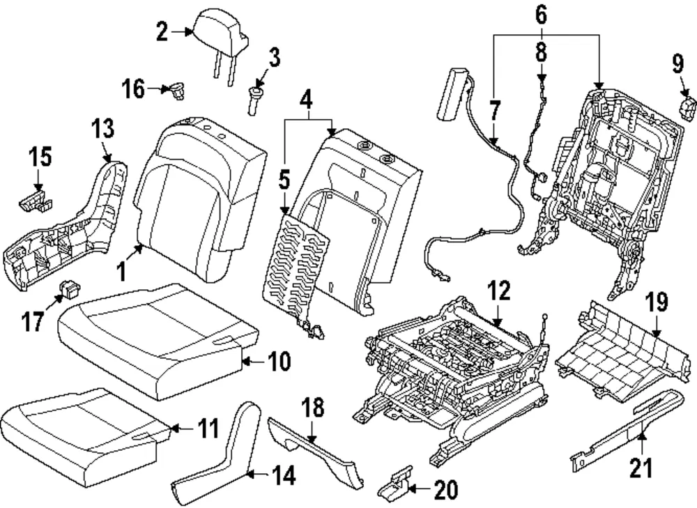 Seat Switch - Kia (89446-DO600RBQ)