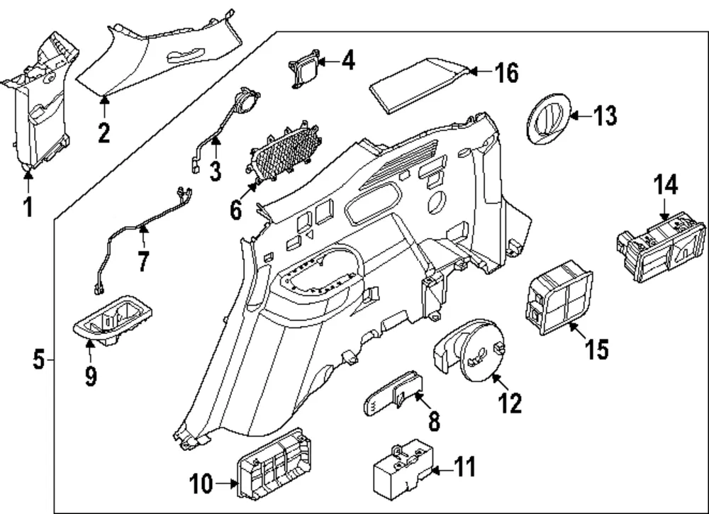 Seat Switch - Kia (894C0-DO000DFS)