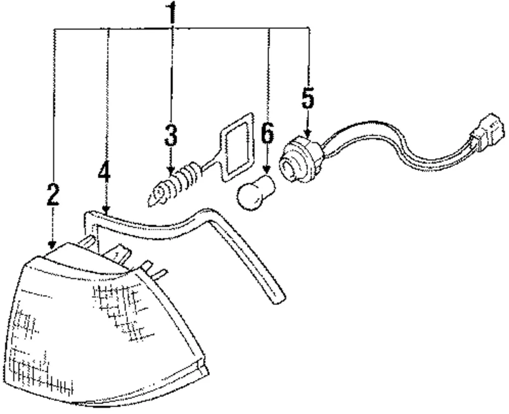 Park Lamp - Mazda (8bg251090a)