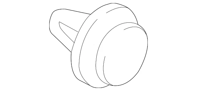 Back Up Light Assembly Nut - Nissan (90499-CN00A)