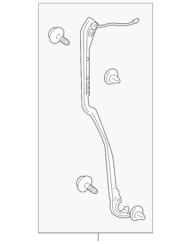 Pinch Sensor - Passenger Side (RH) - Nissan (90568-1LB0C)