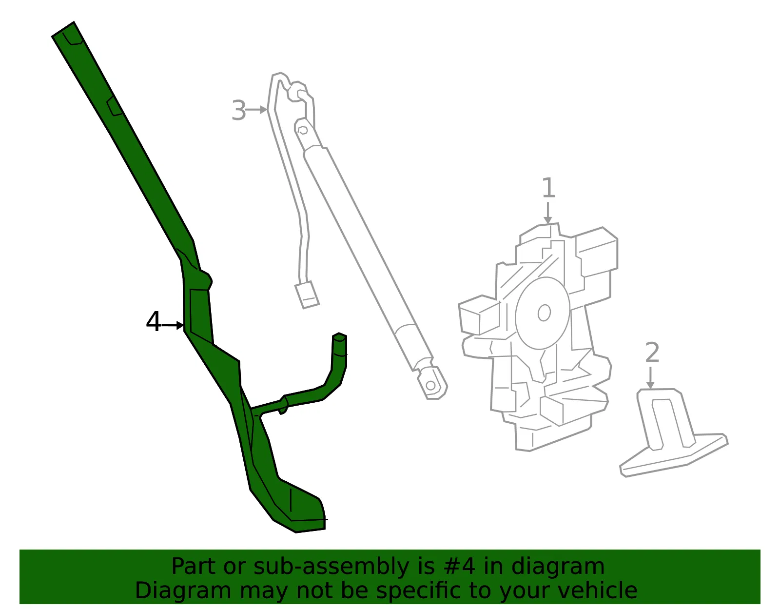 Sensor - Nissan (90568-7BA0A) - view 2
