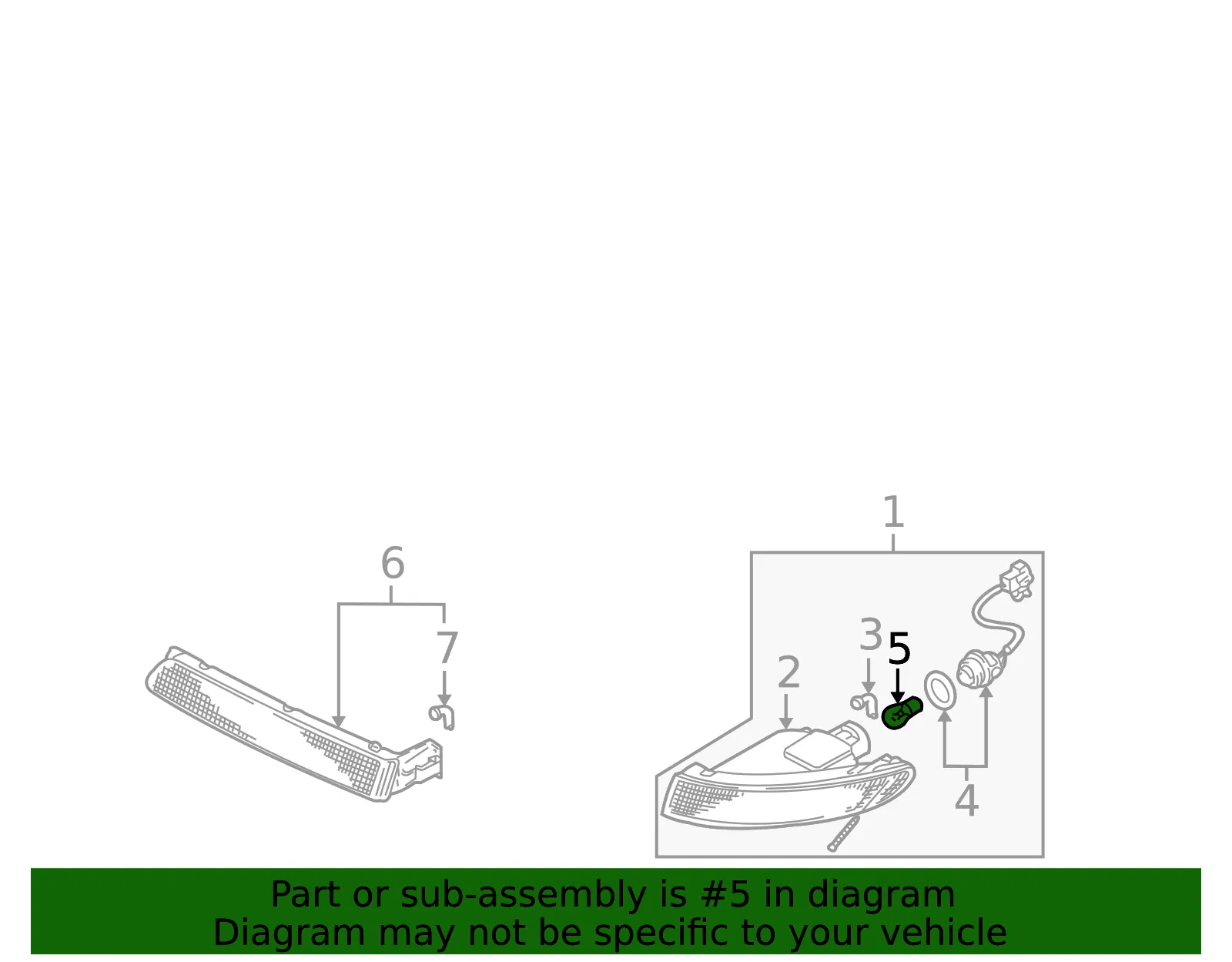 Bulb - Mazda (907017270) - view 2