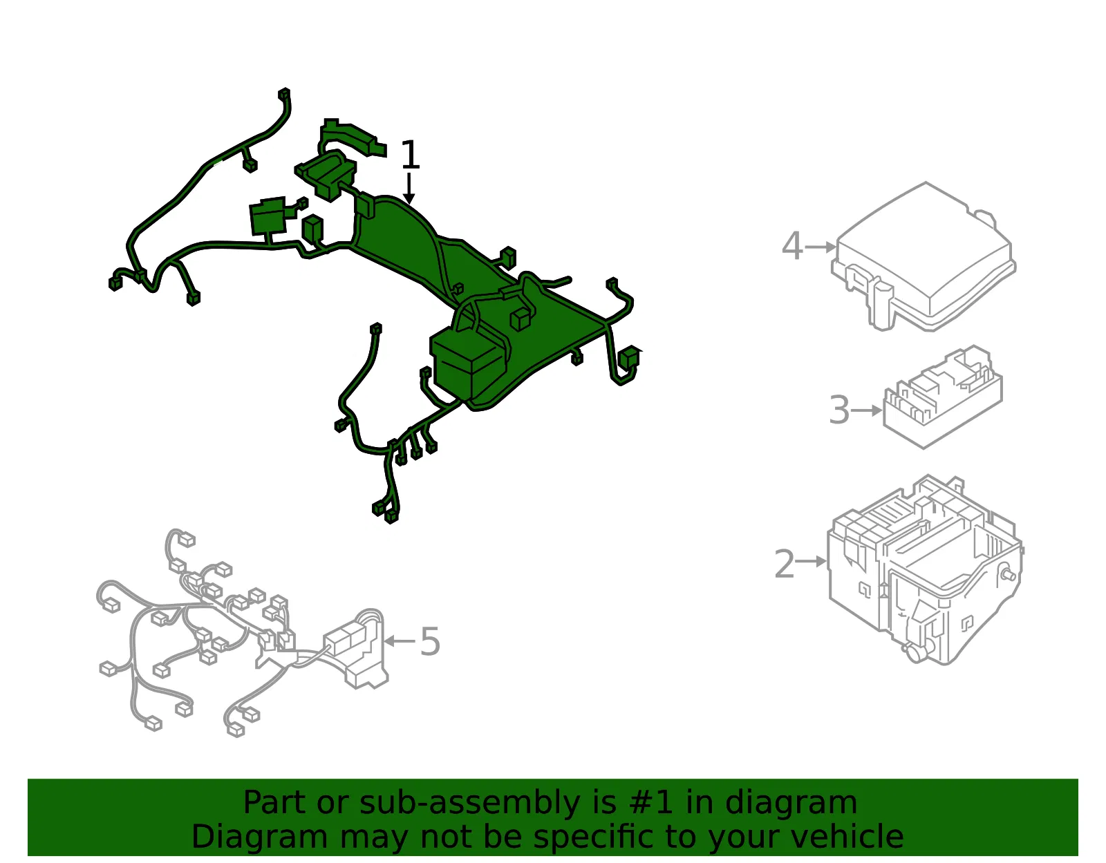 Wire Harness - Kia (91230-S9270) - view 2