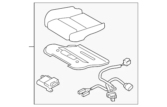 Air Bag Seat Sensor Mat - Volvo (9123171)