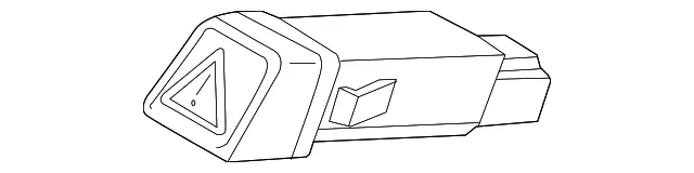 Hazard Switch - Volvo (9123681)