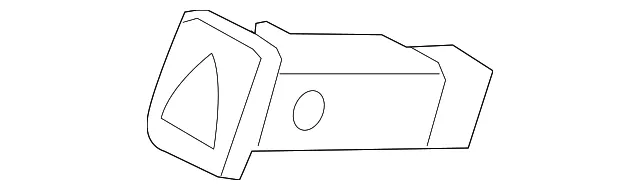 Hazard Switch - Volvo (9123684) - view 2